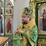 Епископ Паисий совершил Литургию в день памяти преподобного Серафима Саровского 
