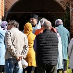 В Рождественском состоялся молебен в день престольного праздника руинированного храма