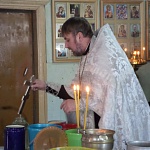 Праздник Крещения Господня встретили на приходе Сретенского храма посёлка Арбаж