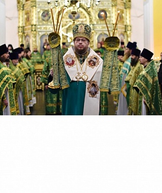 Поздравление духовенства и мирян Яранской епархии епископу Паисию с 10-летием архиерейской хиротонии