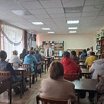 В Кикнурской центральной библиотеке состоялась встреча, посвящённая преподобному Матфею Яранскому