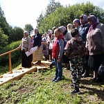 В Кикнурском районе состоялся ежегодный крестный ход  из с. Макарье к часовне святых жен-мироносиц