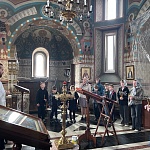 Учебный год в воскресной школе посёлка Опарино начался с молебна и напутствия священника
