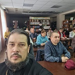 В Кикнурской центральной библиотеке состоялась встреча, посвящённая преподобному Матфею Яранскому