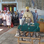  В деревне Егошинской Лузского района состоялось освящение колоколов для Благовещенского храма