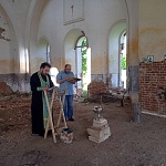 Впервые за 80 с лишним лет в храме пророка Илии прозвучала церковная молитва