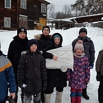 На приходе Ильинского храма села Юрьево состоялись Рождественские мероприятия с участием детей 