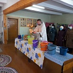 Праздник Крещения Господня встретили на приходе Сретенского храма посёлка Арбаж