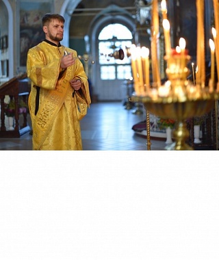 Перед чтимым в Яранске образом Нерукотворного Спаса состоялся традиционный молебен с акафистом