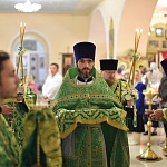 В Лузском районе прошли торжества, посвящённые годовщине преставления преподобного Леонида Устьнедумского