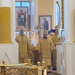 Архипастыри Вятской митрополии возглавили Литургию в селе Великорецком