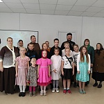 В воскресной школе поселка Санчурск прошло первое после каникул занятие
