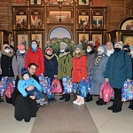 Приход Благовещенского храма поселка Кикнур подводит итоги благотворительной акции «Рождество в каждый дом»