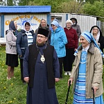 Епископ Паисий побывал в гостях у Нины Михайловны Колчиной