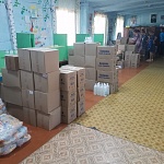 703 семьи из 14 районов Яранской епархии получили гуманитарную помощь от Церкви