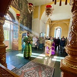  В Яранске совершили традиционный молебен с акафистом преподобному Матфею