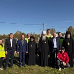 Архипастыри Вятской митрополии возглавили Литургию в селе Великорецком