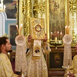 Накануне праздника Богоявления в Успенском кафедральном соборе совершили всенощное бдение 