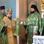 В Успенском кафедральном соборе молитвенно почтили память прп. Серафима Саровского