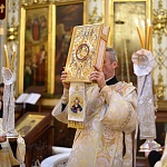 Епископ Паисий совершил всенощное бдение в Успенском кафедральном соборе г. Яранска