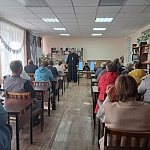 В Кикнурской центральной библиотеке состоялась встреча, посвящённая преподобному Матфею Яранскому