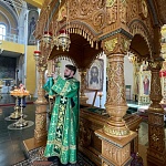  В Яранске совершили традиционный молебен с акафистом преподобному Матфею