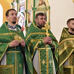 Епископ Паисий совершил Литургию в 24-ю годовщину канонизации преподобного Матфея Яранского 