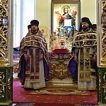 В Яранске совершили богослужения праздника Воздвижения Креста Господня